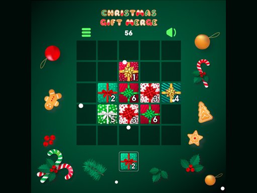 Christmas Gift Merge - Play Free Game Online on uBestGames.com