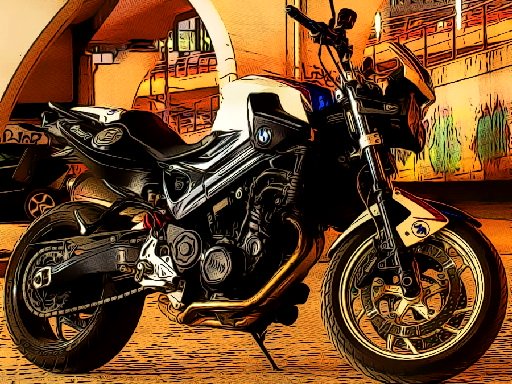 Fast Motorbikes Jigsaw