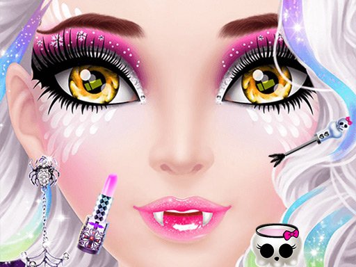 Halloween Makeup Me - Play Free Game Online on uBestGames.com