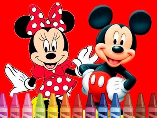 Mickey Mouse Coloring - Play Free Game Online on uBestGames.com